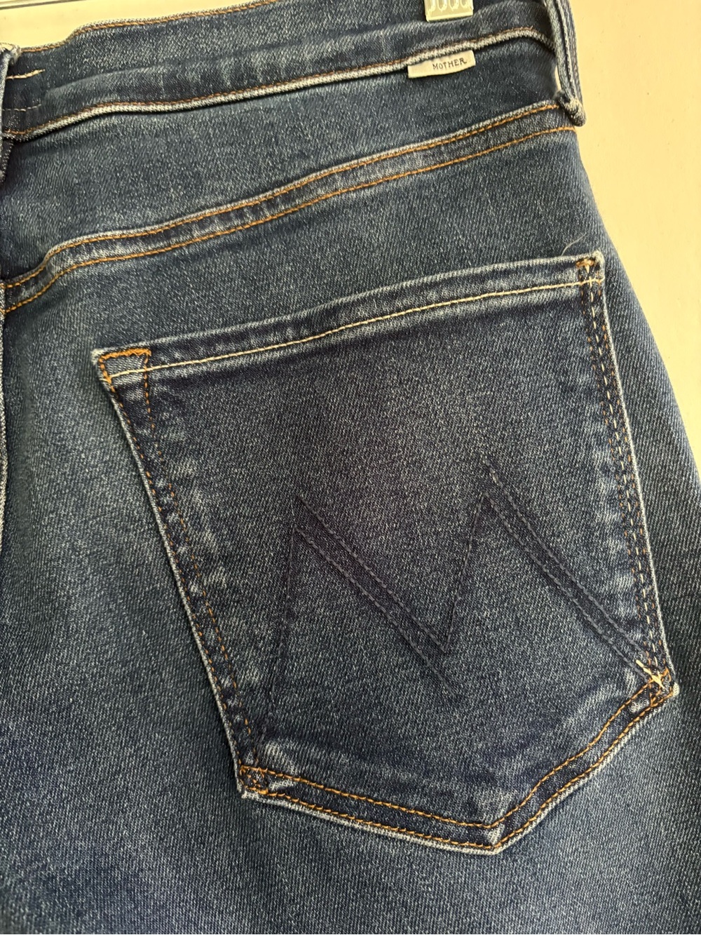 Mother The Mid Rise Rambler Zip Ankleš„ coastal colors⢠size 30⢠raw hem - Picture 9 of 14